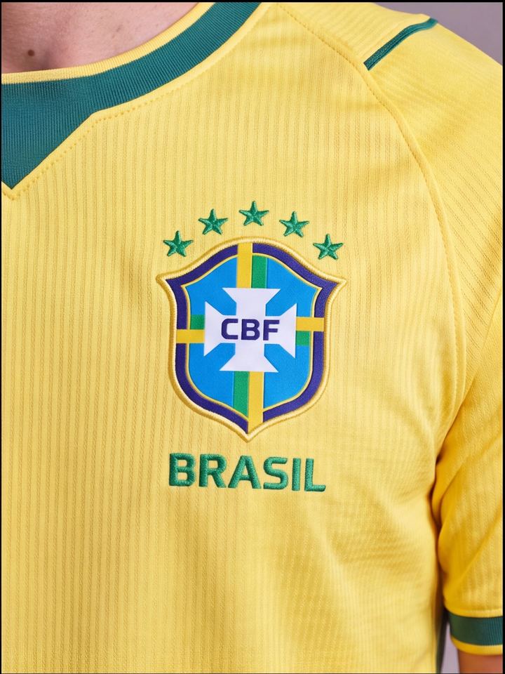 Camisa Torcedor Seleção Brasil Amarela I 26/27, foto 3