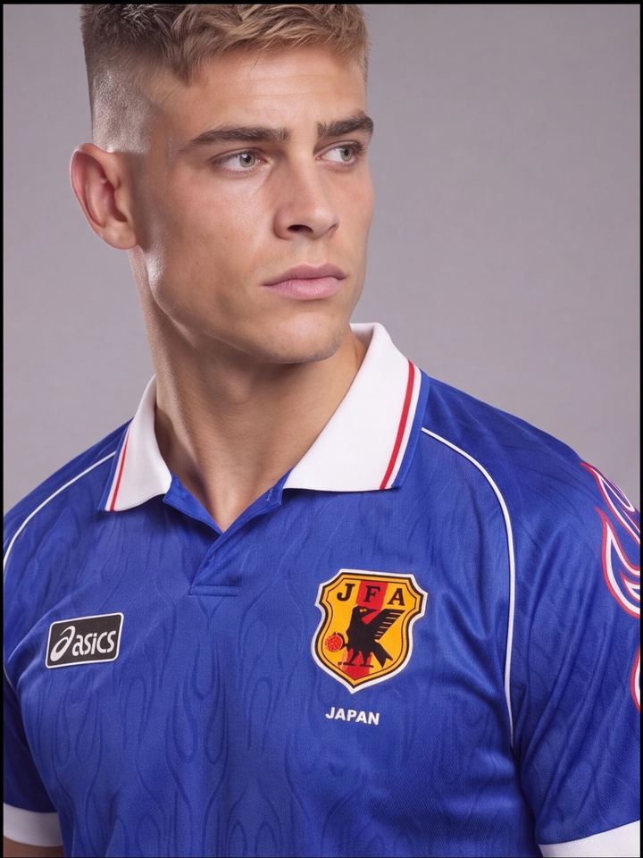 Camisa Retro Japão Azul 1998, foto 3
