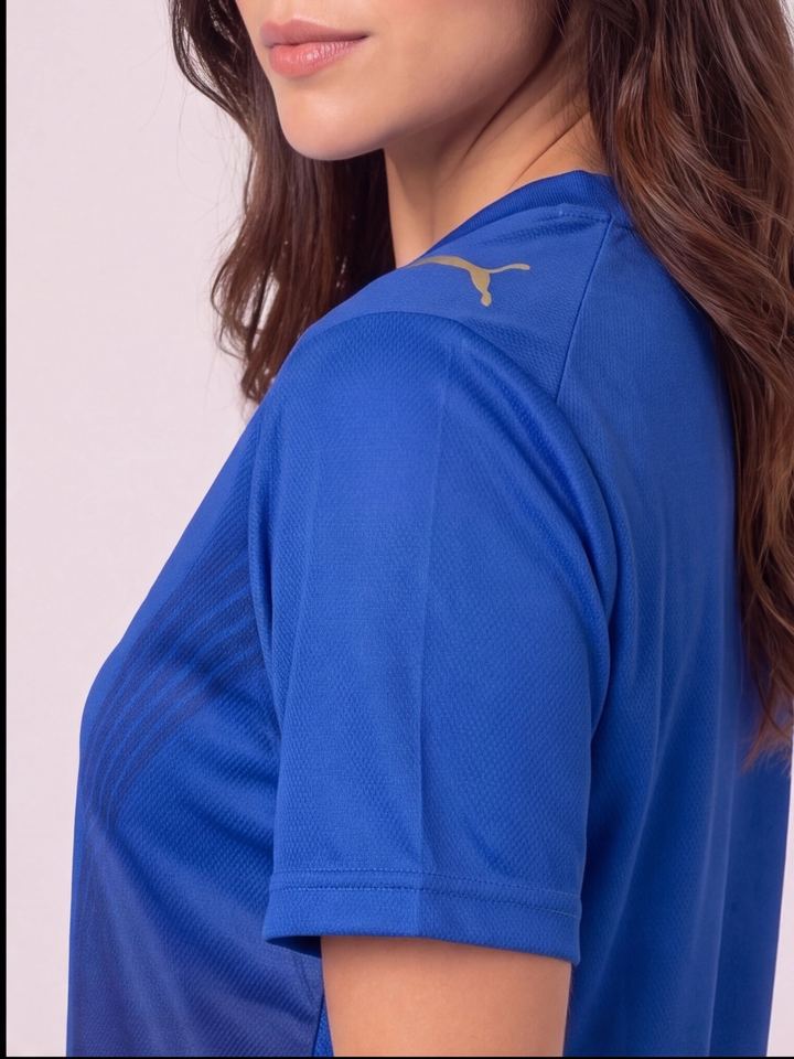 Camisa Feminina Palmeiras Azul III 26/27, foto 3