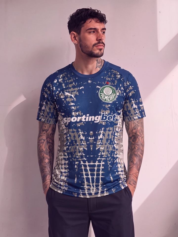 Camisa Palmeiras Goleiro Azul 26/27