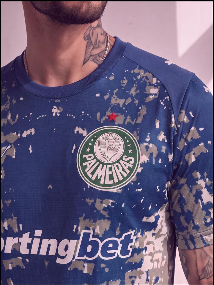 Camisa Palmeiras Goleiro Azul 26/27, foto 3