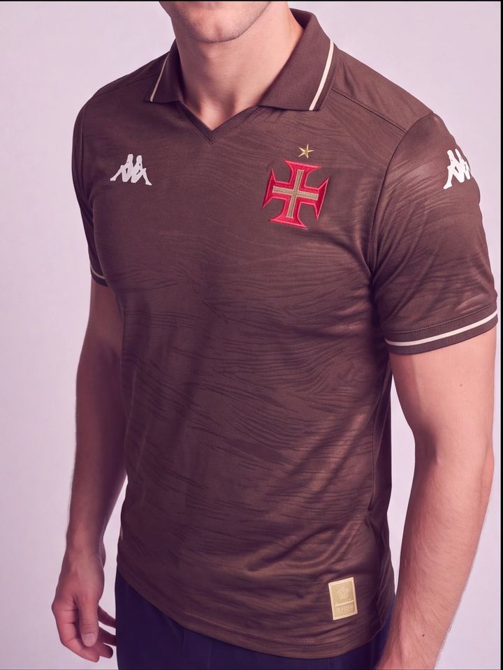 Camisa Vasco Marrom III 25/26, foto 3